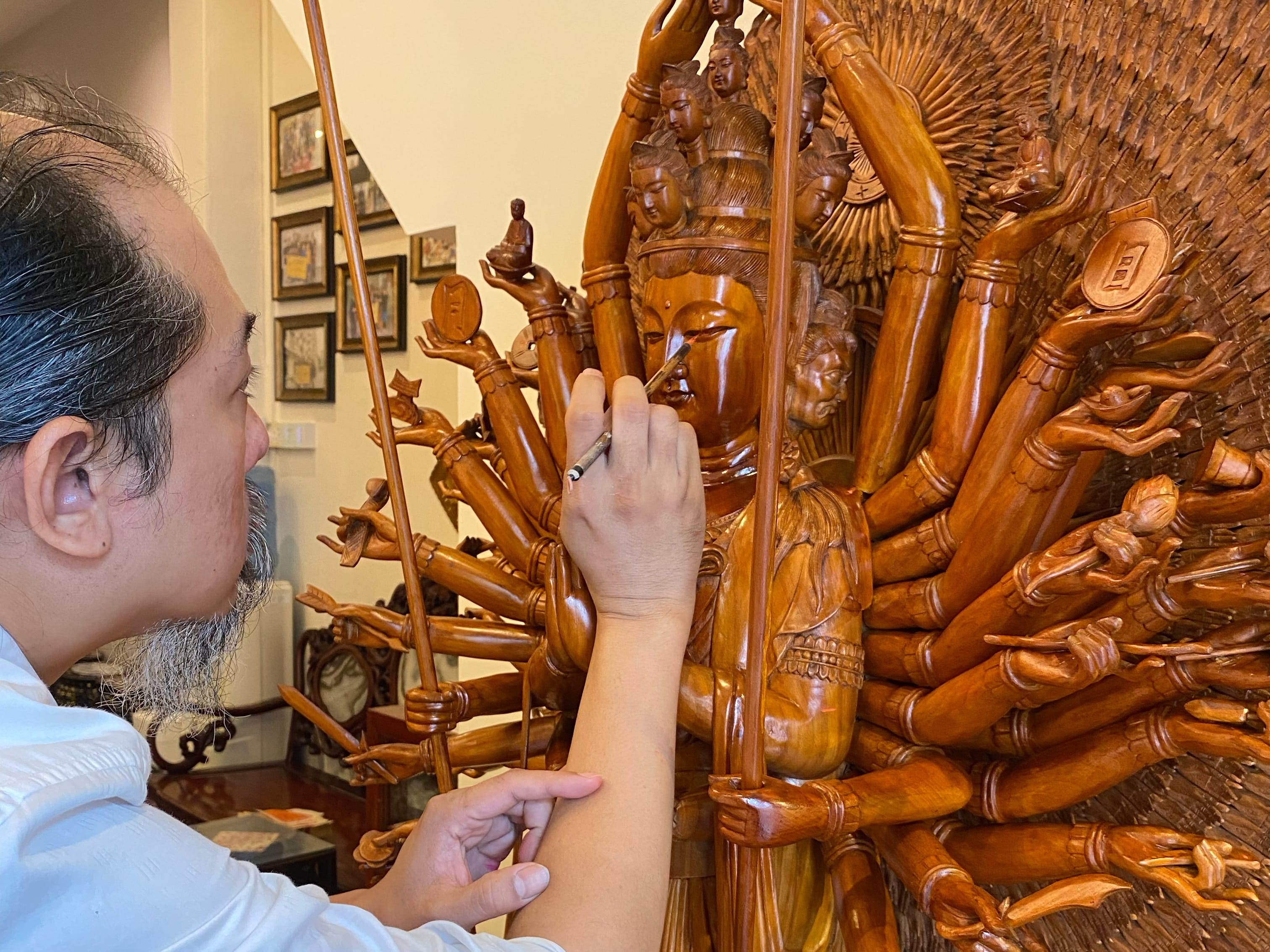 Top Fengshui Master Louis Cheung performing 开光 Consecration Ceremony